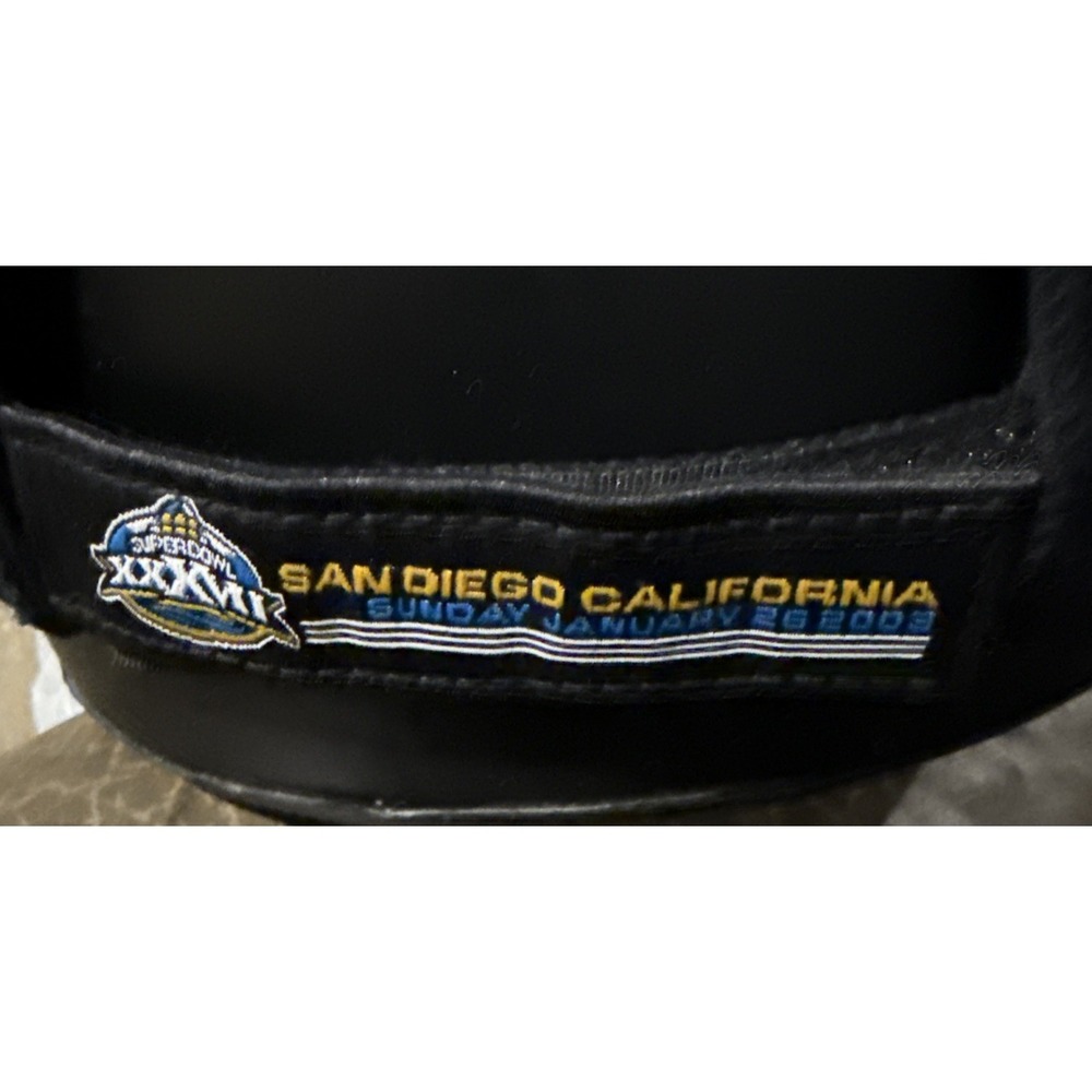 Super Bowl XXXVII (37) Strapback Hat San Diego 2003 NFL Reebok Vintage - Picture 3 of 5